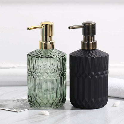 Soap Bottle Ribbed Design