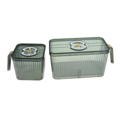 Storage Box Acrylic with Handle – Premium High-Clarity Kitchen & Pantry Organizer