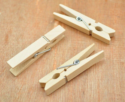 Cloth Clip – Premium Durable Wooden Hanging Clips for Laundry