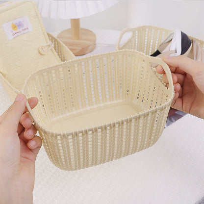Botanical Series "Petite Bloom" Circular Mesh Harvest Basket