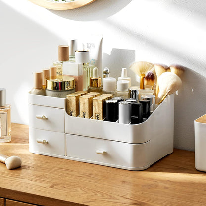 Stackable Cosmetic Organizer Shelf Drawer