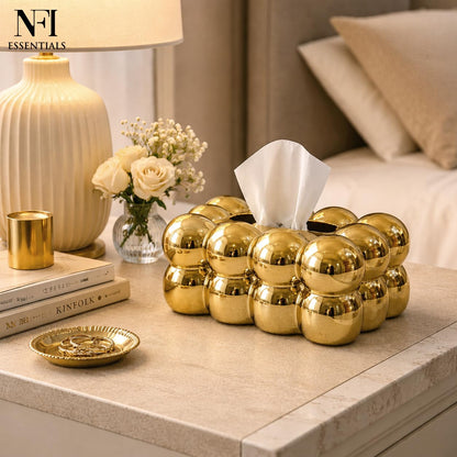 Bubble Tissue Golden (Plastic)