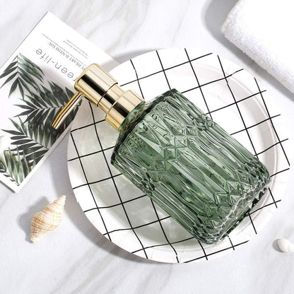 Soap Bottle Ribbed Design