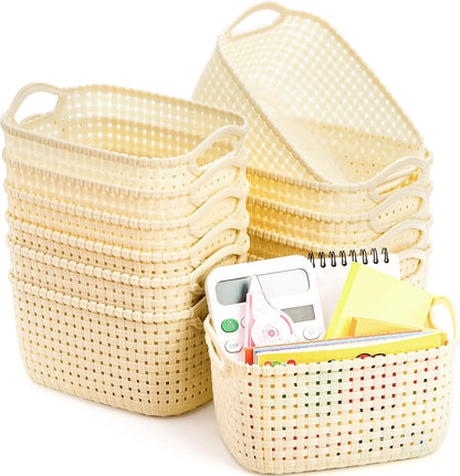 Botanical Series "Elysian" Rectangular Basket with Ergonomic Handles