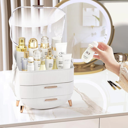 Dustproof Cosmetic Box White