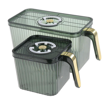 Storage Box Acrylic with Handle – Premium High-Clarity Kitchen & Pantry Organizer