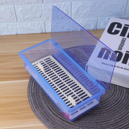 Spoon Box – Hygienic Desktop Cutlery Organizer with Protective Lid