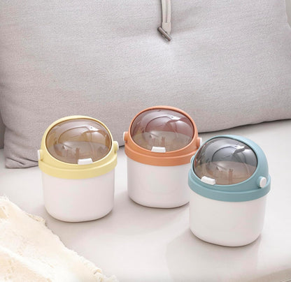 Desktop Dustbin Dome – Stylish Mini Waste Bin