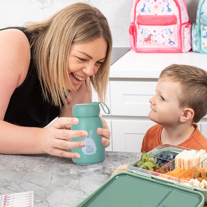 Plastic Shell Lovely Rabbit Glass Cup – Premium Kids’ Insulated Travel Tumbler