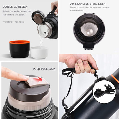 1.6L SS Thermos Cup Water Bottle