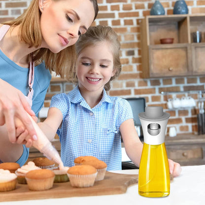 Spray Oil Bottle – Premium Kitchen & BBQ Precision Misting Dispenser