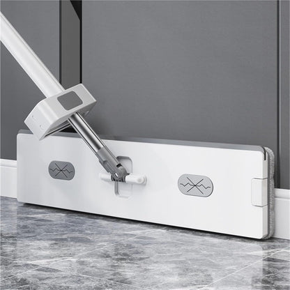 Mop with Silicone Bucket – Premium Space-Saving Floor Cleaning System