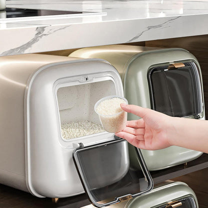 Rice Storage Container Extra Large Grains Flour Storage Bins - 10KG