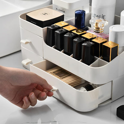 Stackable Cosmetic Organizer Shelf Drawer