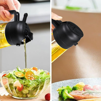 High Pressure Oil Jug Spray – Premium Dual-Function Kitchen Oil Dispenser
