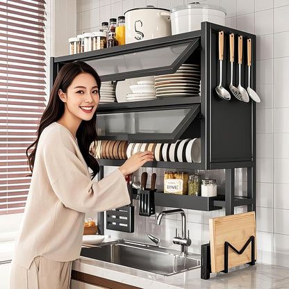 Over The Sink Dish Drying Rack
