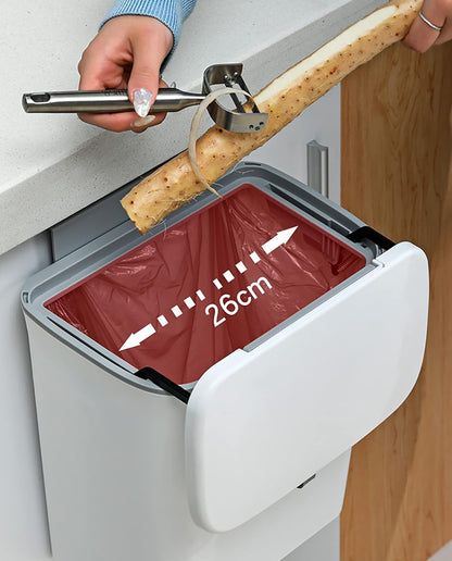 Meridian "Aero-Flow" Dual-Mount Kitchen Compost & Waste Vault