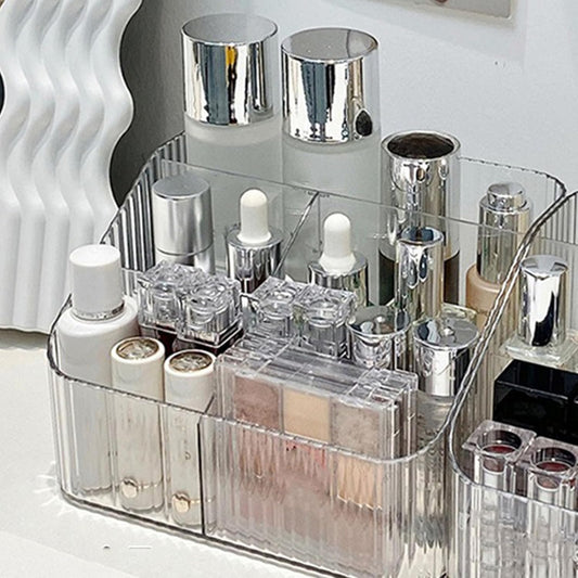 Acrylic Stationary Holder – Premium Multi-Functional Desktop & Vanity Organizer