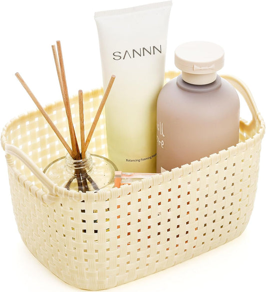 Botanical Series "Elysian" Rectangular Basket with Ergonomic Handles
