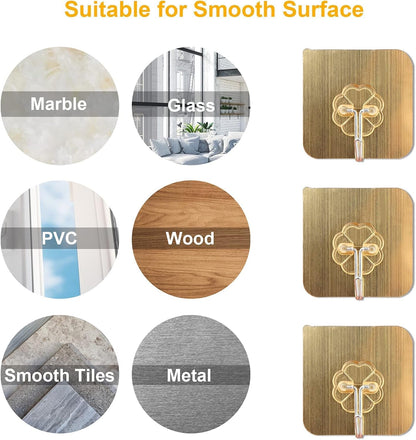 Self-Adhesive Hook Card – Heavy-Duty Wall Organizer