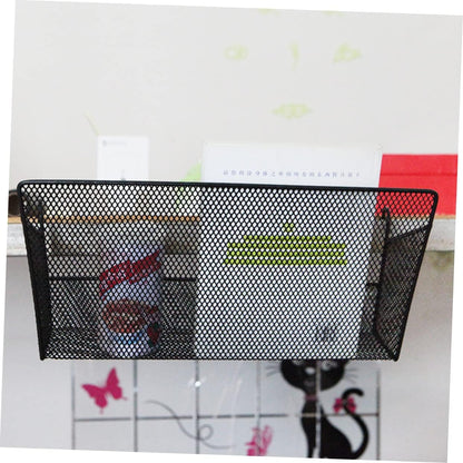 Hang Basket Black (Office) – Premium Mesh Under-Desk Organizer