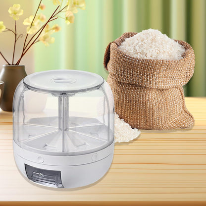 6 Compartment Rice Grain Box