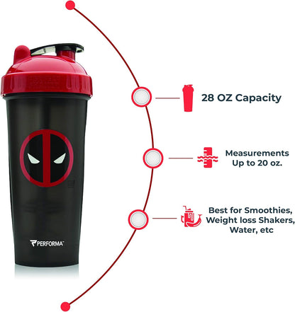 Shake The Glass Marvel Shaker - Water Bottle