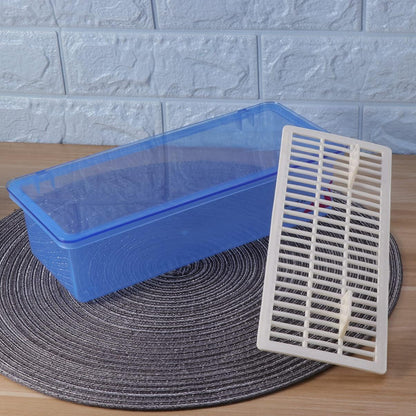 Spoon Box – Hygienic Desktop Cutlery Organizer with Protective Lid