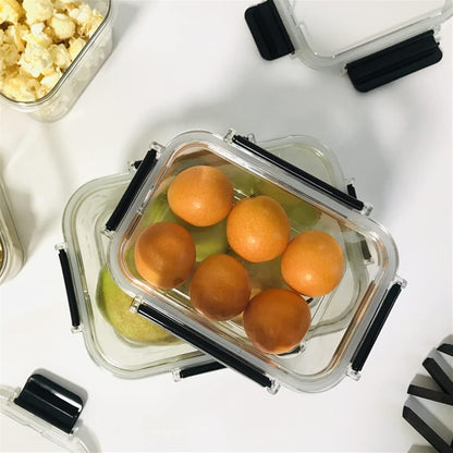 Premium Acrylic Food Storage Box – 3 Piece Airtight Set