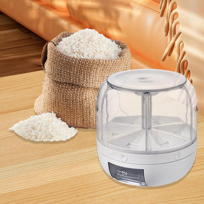 6 Compartment Rice Grain Box