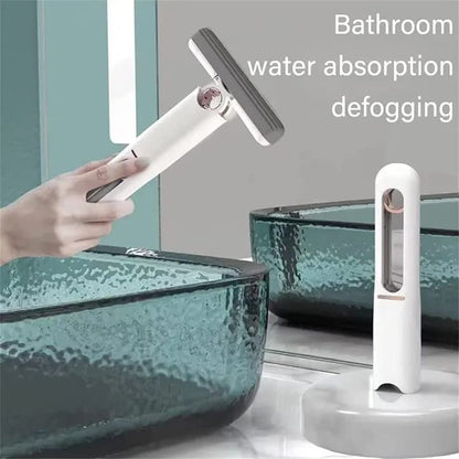 Portable Mini Mop with Squeeze Handle