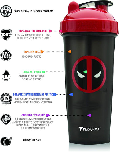 Shake The Glass Marvel Shaker - Water Bottle