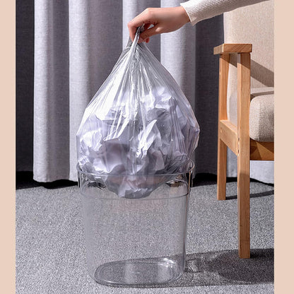 Acrylic Waste Paper Basket – Elegant Square Trash Can