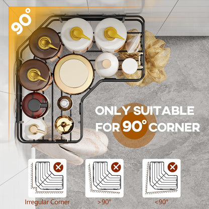 Meridian Series 2-in-1 Corner Shower Holder