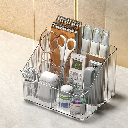 Acrylic Stationary Holder – Premium Multi-Functional Desktop & Vanity Organizer