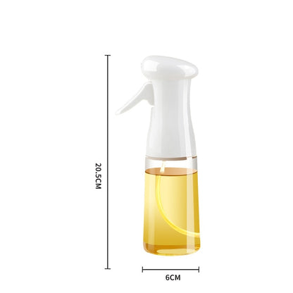 Glass Oil Sprayer 200 ML - Black, White