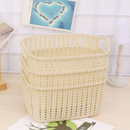 Botanical Series "Petite Bloom" Circular Mesh Harvest Basket