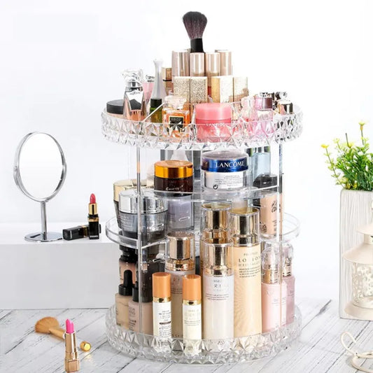 Acrylic Cosmetic Rack 2-Layer