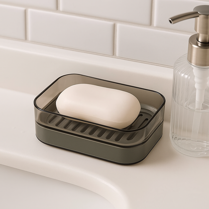 Soap Dish With Cover – Premium Hygienic Bathroom Soap Saver