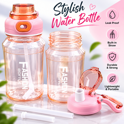 Fashion Water Bottle with Flip Cap
