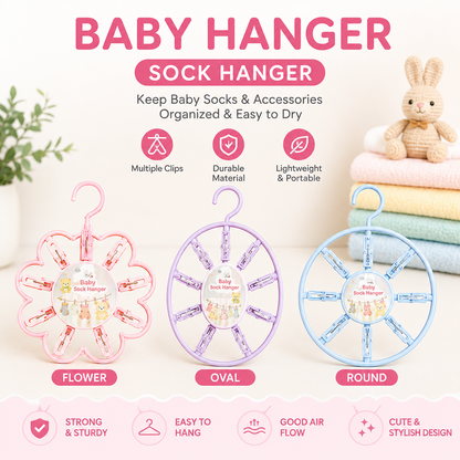 Plastic Baby Sock Hanger