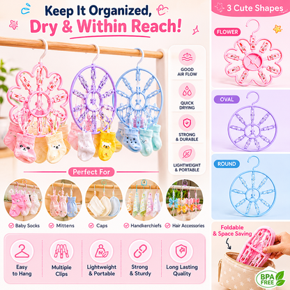 Plastic Baby Sock Hanger