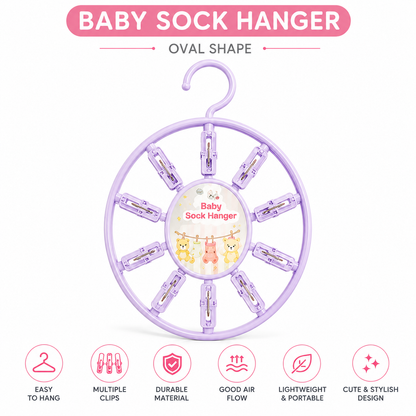 Plastic Baby Sock Hanger