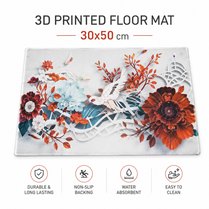Super-Absorbent Floor Mat - 30 × 50 cm