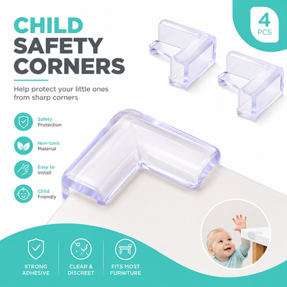 Child Safety Corners - 4 PCS