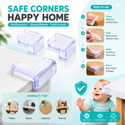 Child Safety Corners - 4 PCS