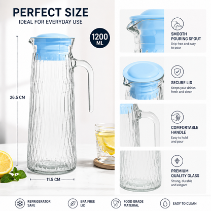 Glass Jug - 1200 ML
