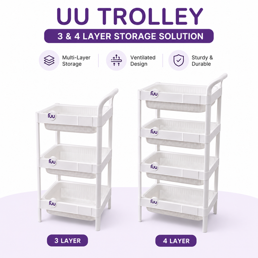 UU Trolley Plastic - 4 Layer, 3 Layer