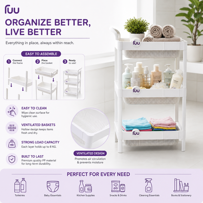 UU Trolley Plastic - 4 Layer, 3 Layer