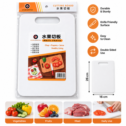 Small Plastic Cutting Board with Hole